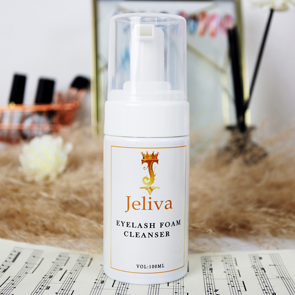 Chai tạo bọt vệ sinh mi Jeliva 60ml