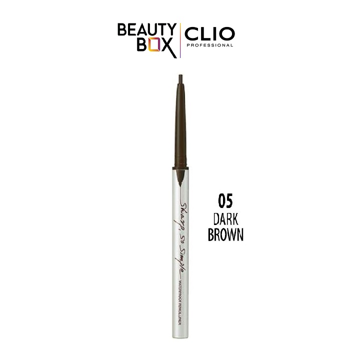 [Săn Sale]Viền Mắt Clio Sharp, So Simple Waterproof Pencil Liner 0.14G