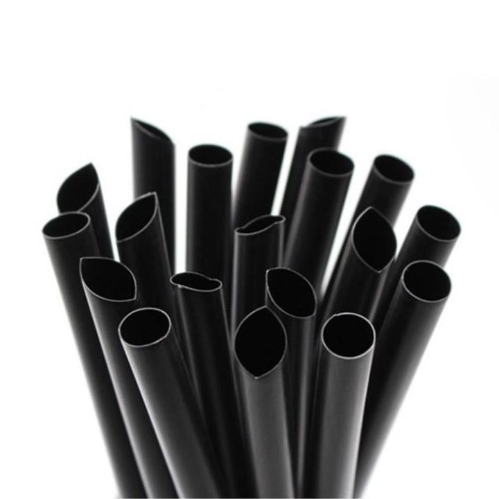 Bộ 20 Ống Hút Đen Uống Trà Sữa Trân Châu