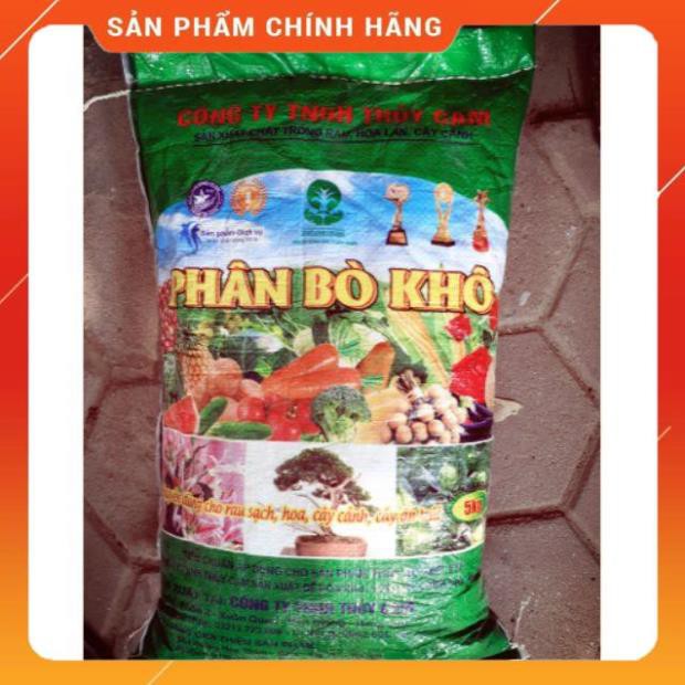 Phân bò khô đã qua xử lý không mùi bao 2kg