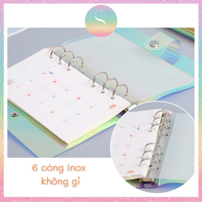 [HOTIS] Binder - Sổ còng dẻo, bìa còng dẻo  - A7/ A6/ A5 (Không kèm giấy)