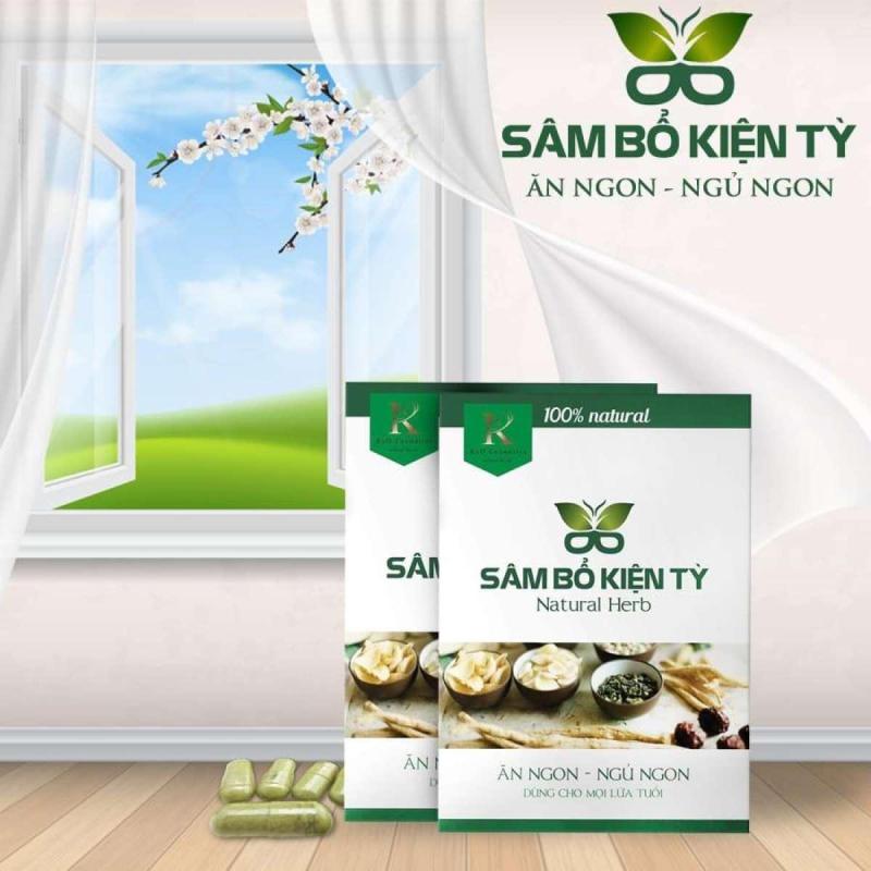 BỘ 2 hộp Sâm Bổ Kiện Tỳ - Tăng Cân tốt nhất