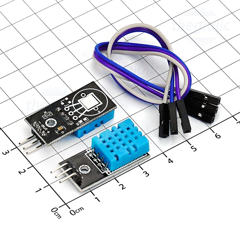 Module DHT11 - Cảm Biến Nhiệt Độ và Độ Ẩm cho Arduino, ESP8266 ESP32