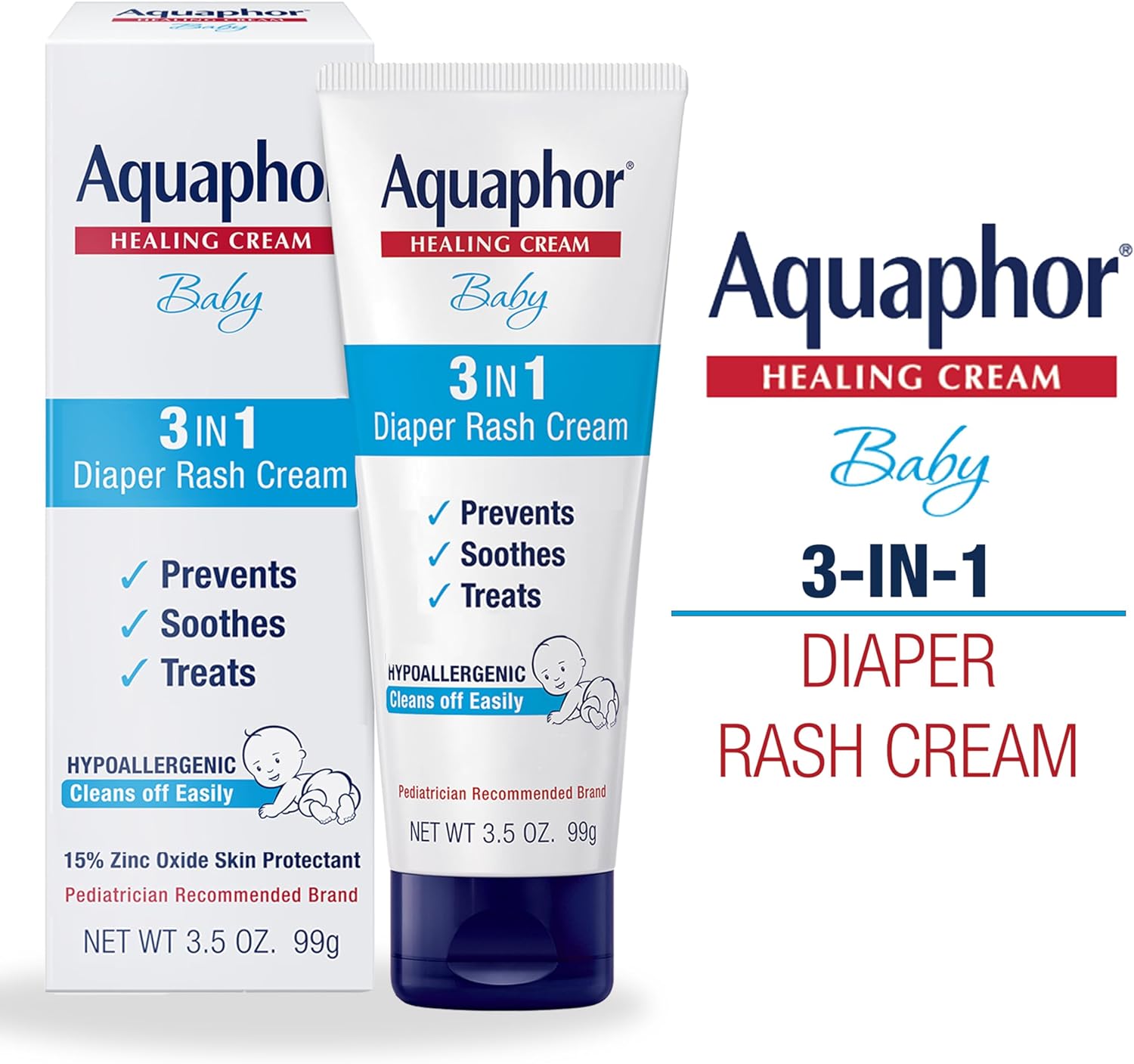 Kem Thoa Hăm Tã Cho Bé Aquaphor Baby Diaper Rash Cream.