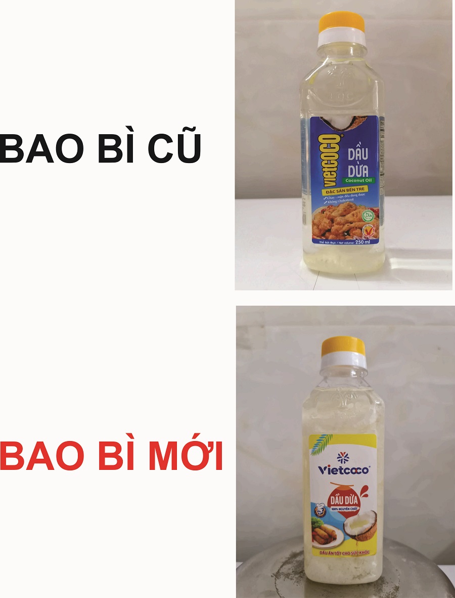 [CHAI MINI 250ml] DẦU DỪA NGUYÊN CHẤT [VN] VIETCOCO Coconut Oil (halal) (vvk-hk)