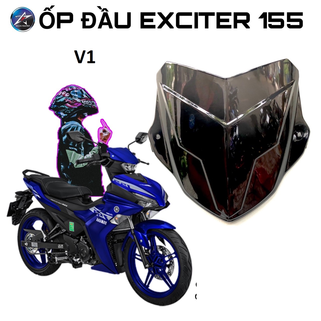 ỐP ĐẦU EXCITER 155 EX155 VVA