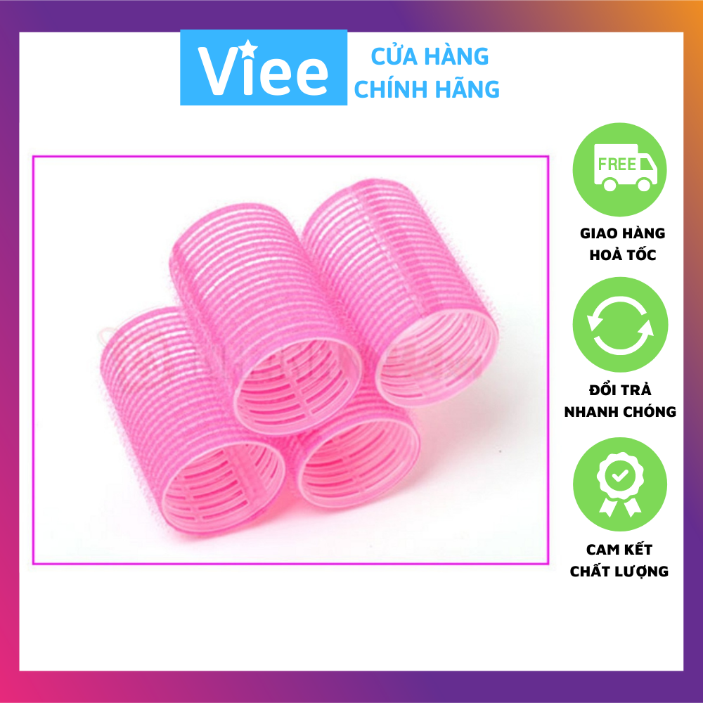 Bộ 6 Lô cuốn tóc tạo kiểu tự dính