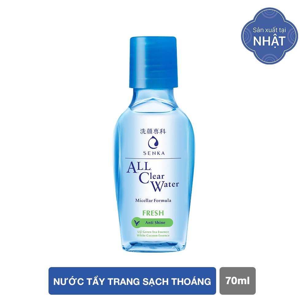 Nước tẩy trang Micellar Senka ALL Clear Nhật Bản