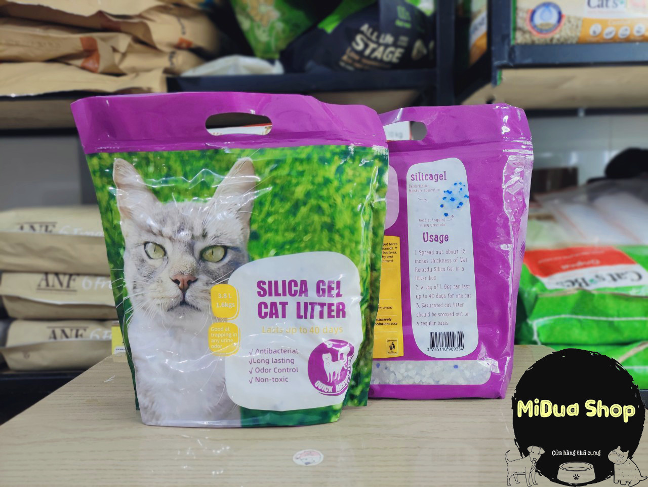 [Hoàn Tiền 10%] Cát thủy tinh 3.8L (bao bì mới)