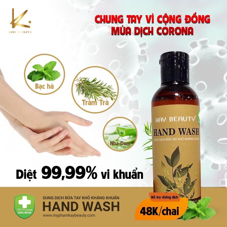 [HCM]Dung dịch rửa tay sát khuẩn tay Thảo Mộc ( 120ml)