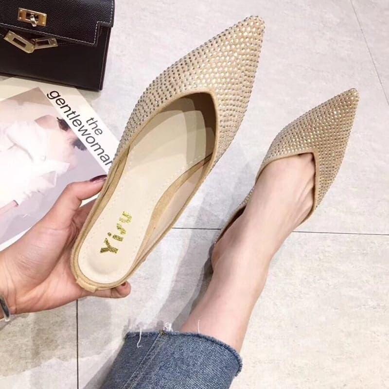[HCM]Dép đính hạt cườm