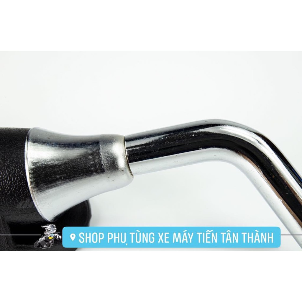 Cặp kính tai thỏ Su  Inox si chrom ( kiếng chiếu hậu xe máy )