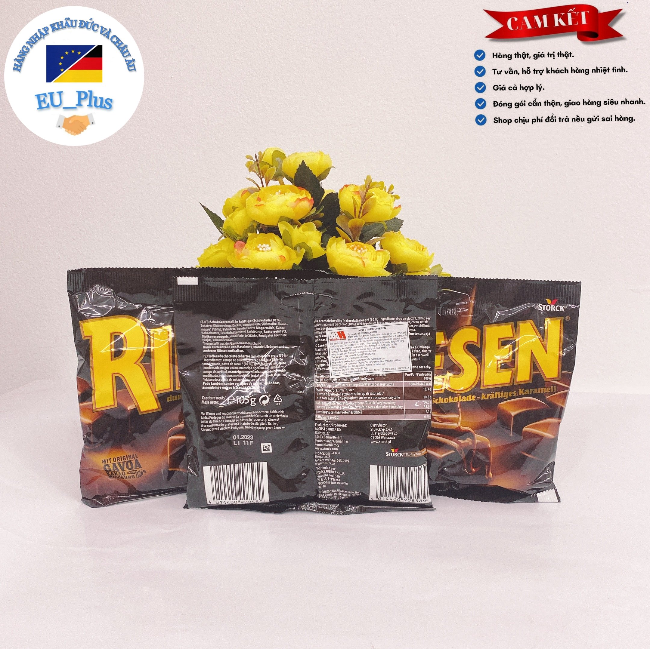 Kẹo Socola Riesen Đức
