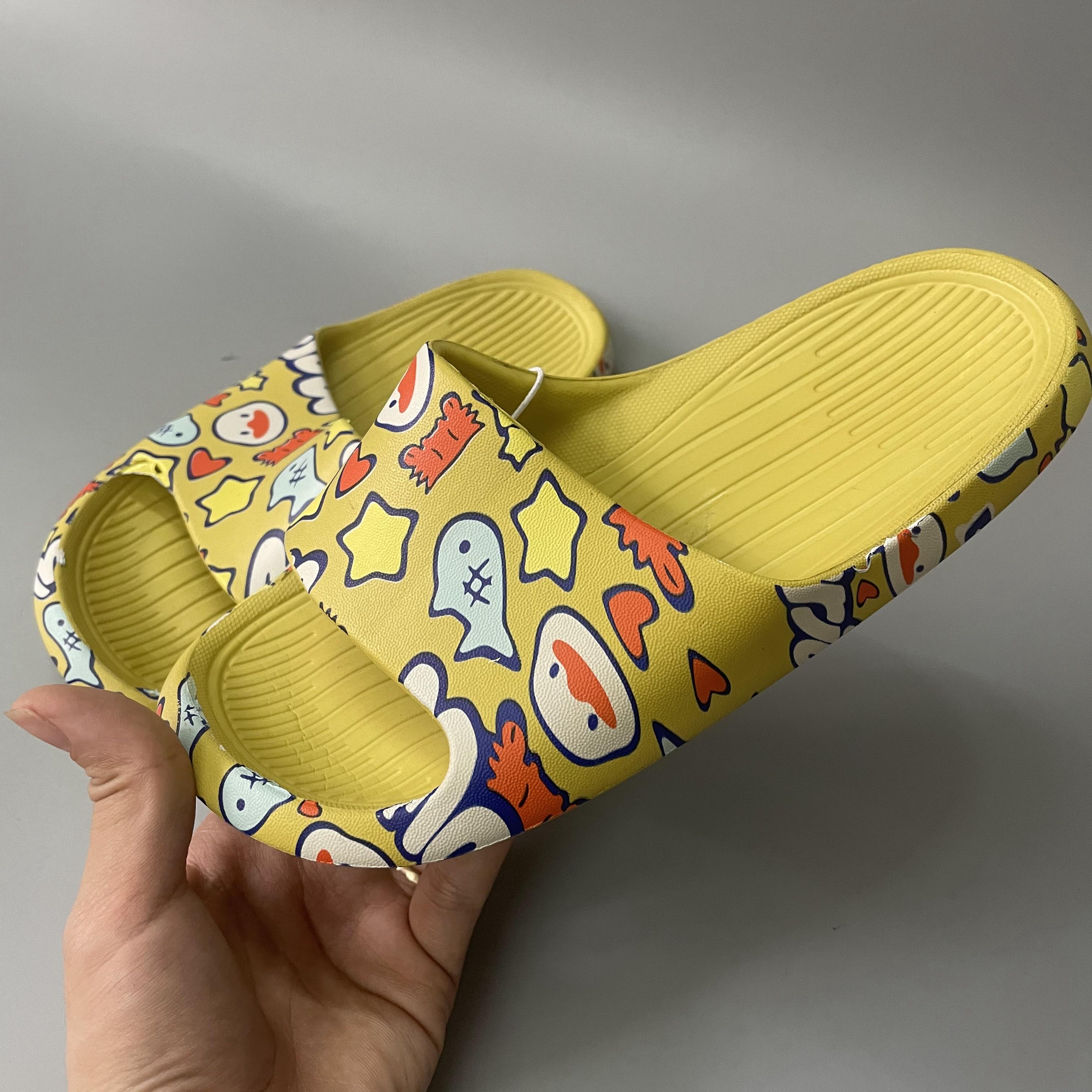 (Ảnh thật) Size 30 đến 35 Dép bánh mì trẻ em siêu nhẹ, siêu mềm