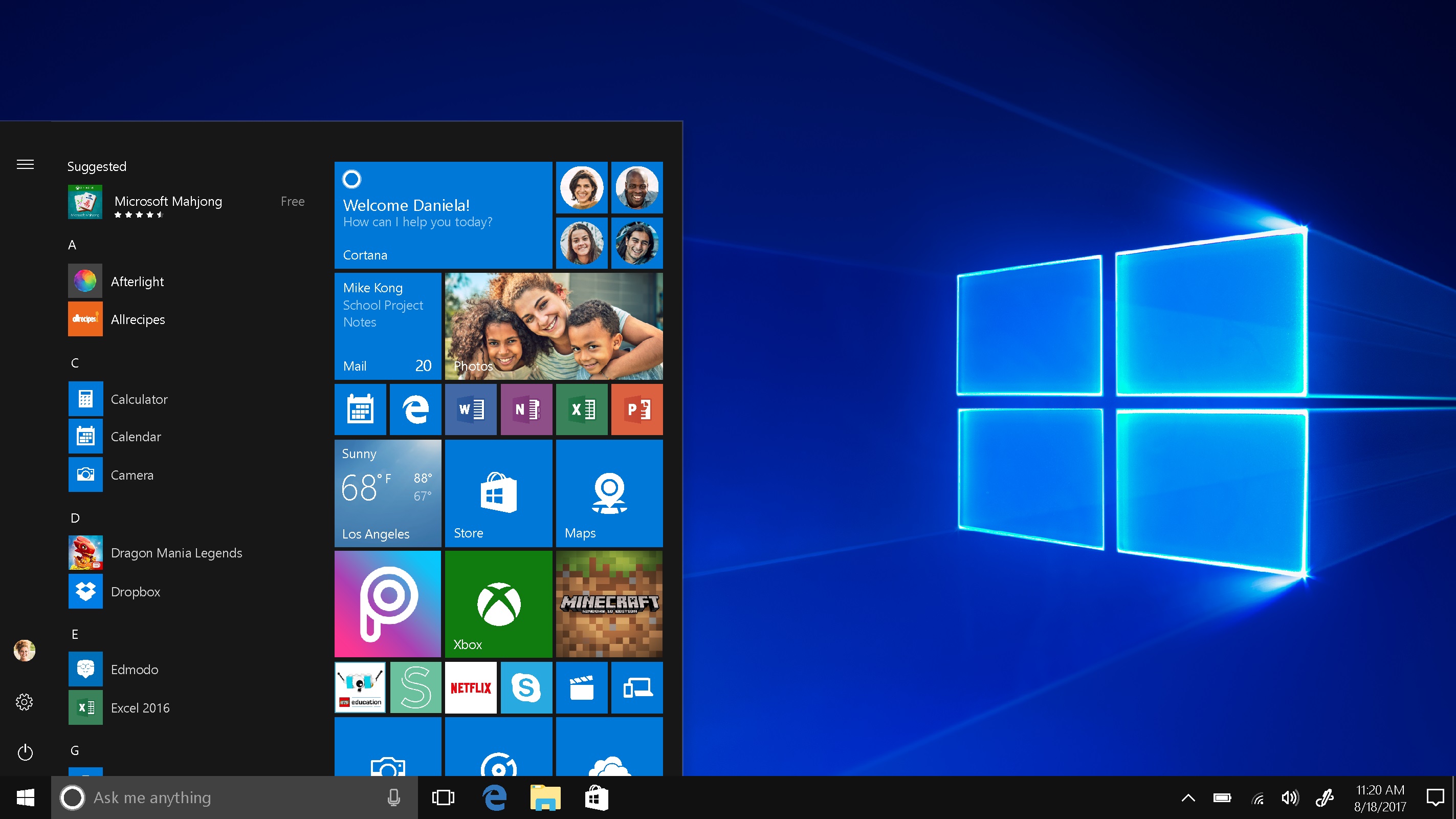 Phong Thư  ( mã code Windows 10 Education thiết bị )