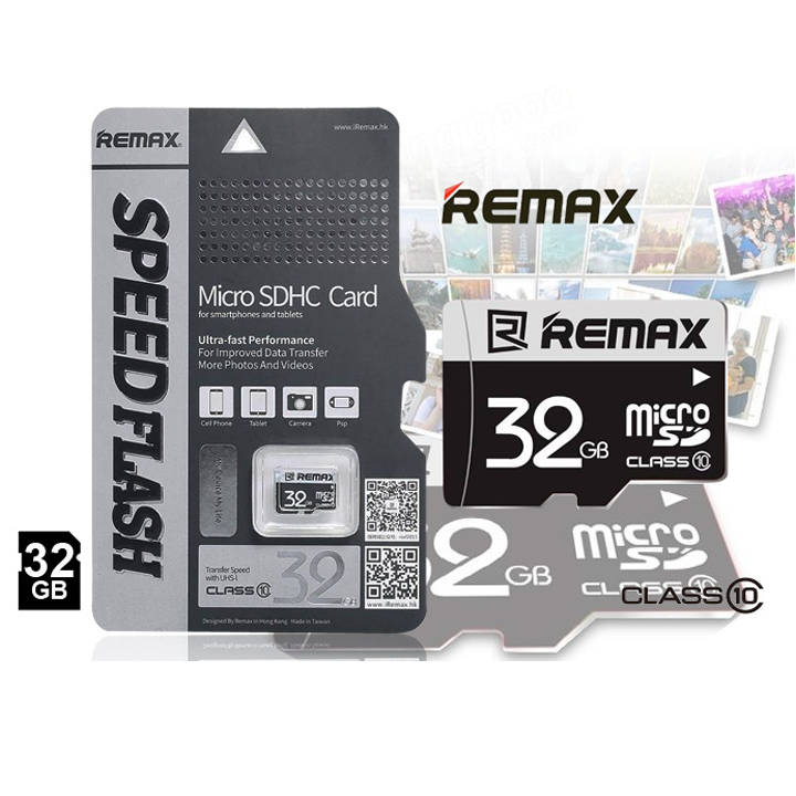 [HCM]Thẻ nhớ MicroSD REMAX 32G Class10 - Phân phối bởi Android World