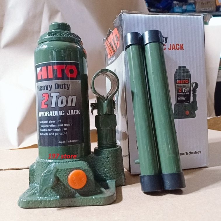 Con đội thủy lực, kích thủy lực Hito 2 tấn 4 tấn