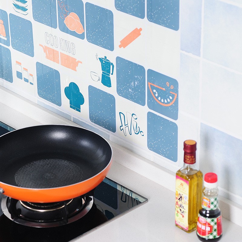 Decal dán tường nhà bếp 75x45cm