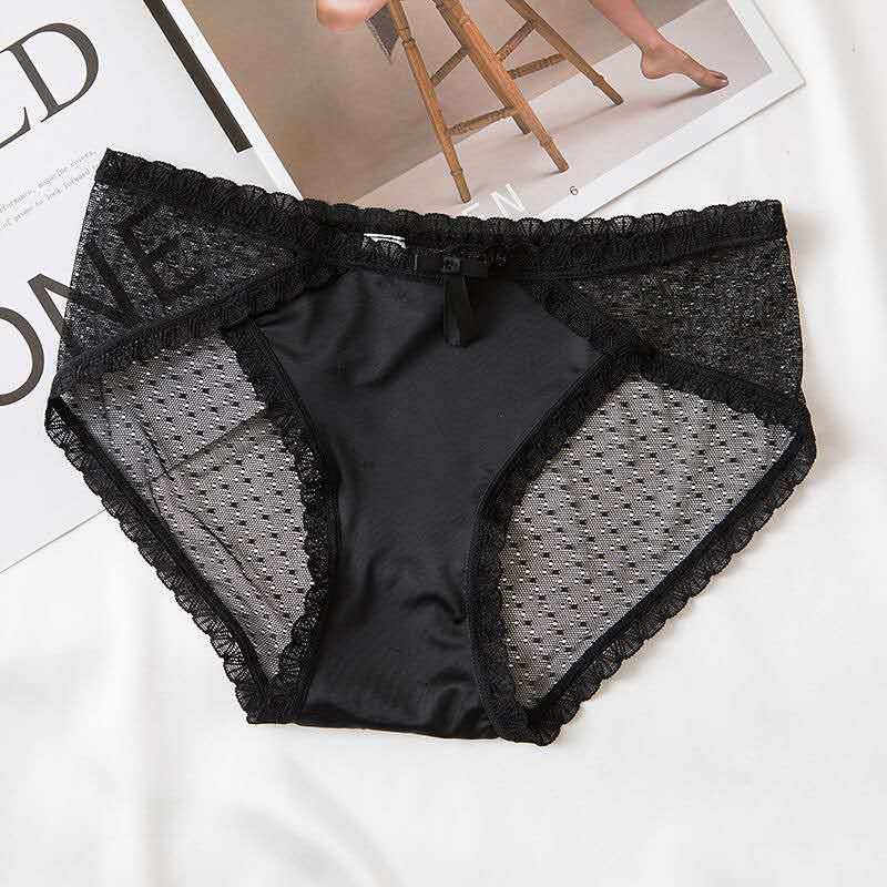 Combo 5 Quần Lót Nữ Phi Lụa Phối Ren 838 – Mềm Mịn, Quyến Rũ, Co Giãn 4 Chiều