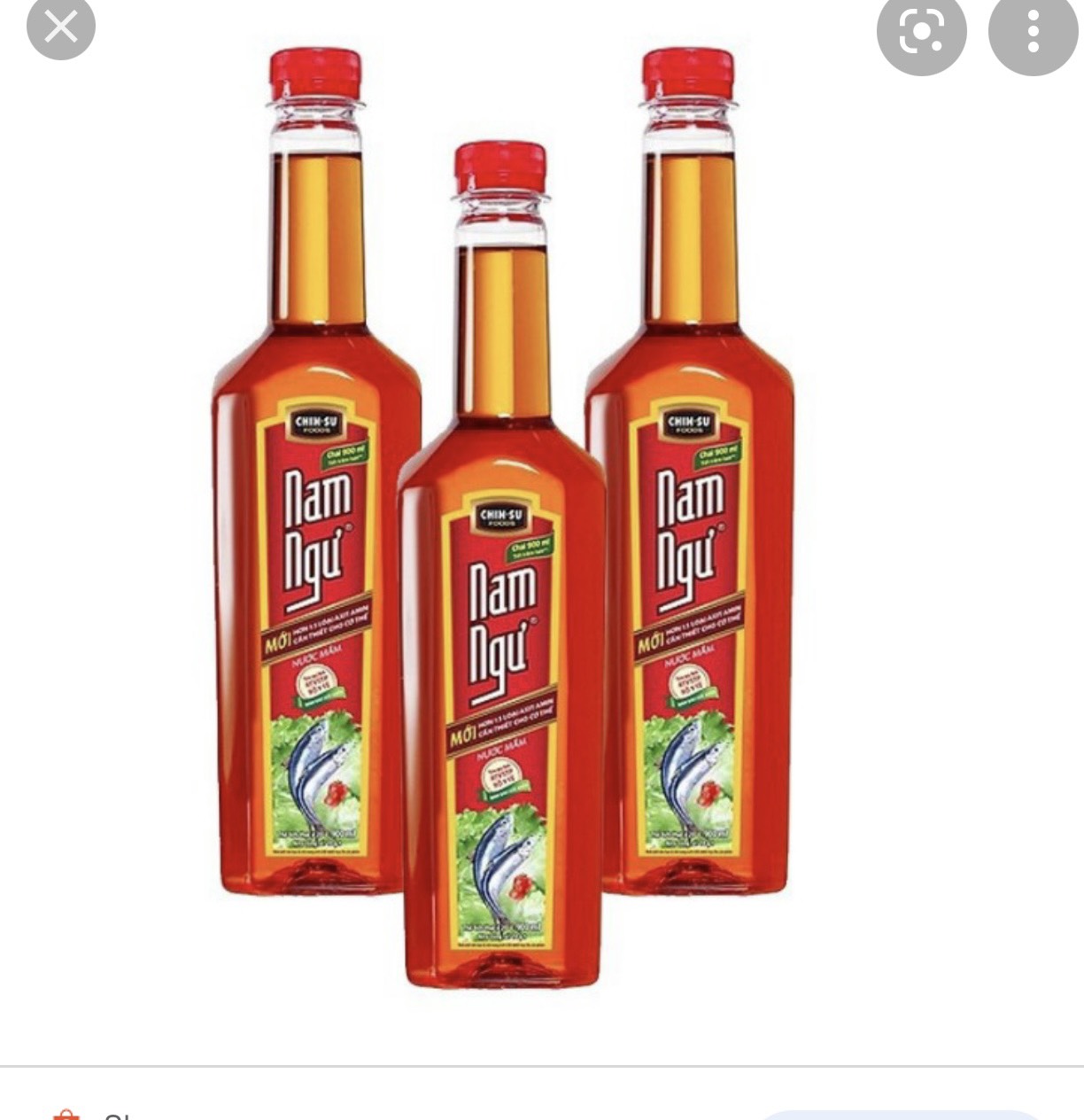 Nước mắm nam ngư.