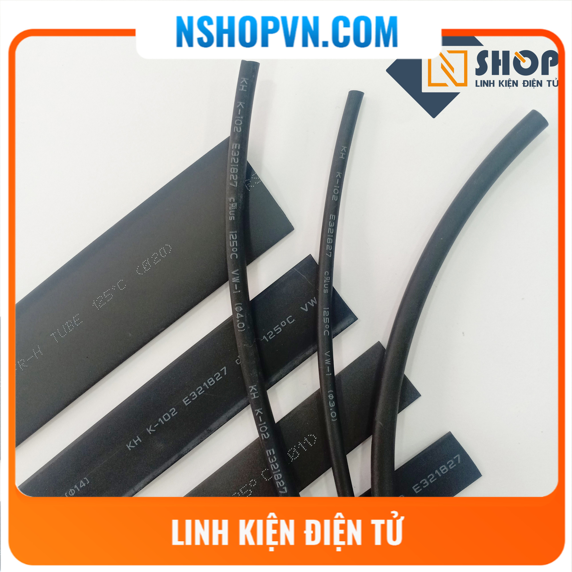 Combo 4m dây co nhiệt 5mm, 6mm, 8mm, 9mm,11mm