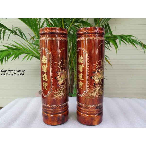 Ống Nhang gỗ cao cấp cao 32cm