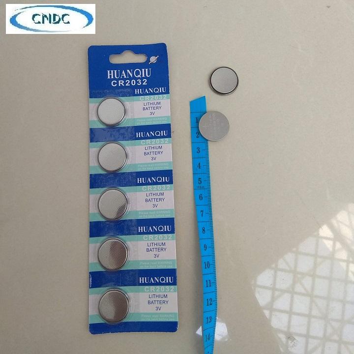 Vỉ 05 viên pin CR2032 - Pin Lithium 3V