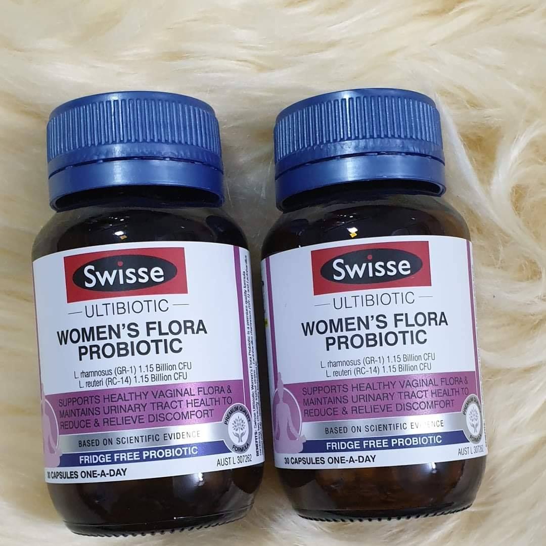 Swisse Women’s Flora Probiotic  - Men vi sinh 30v