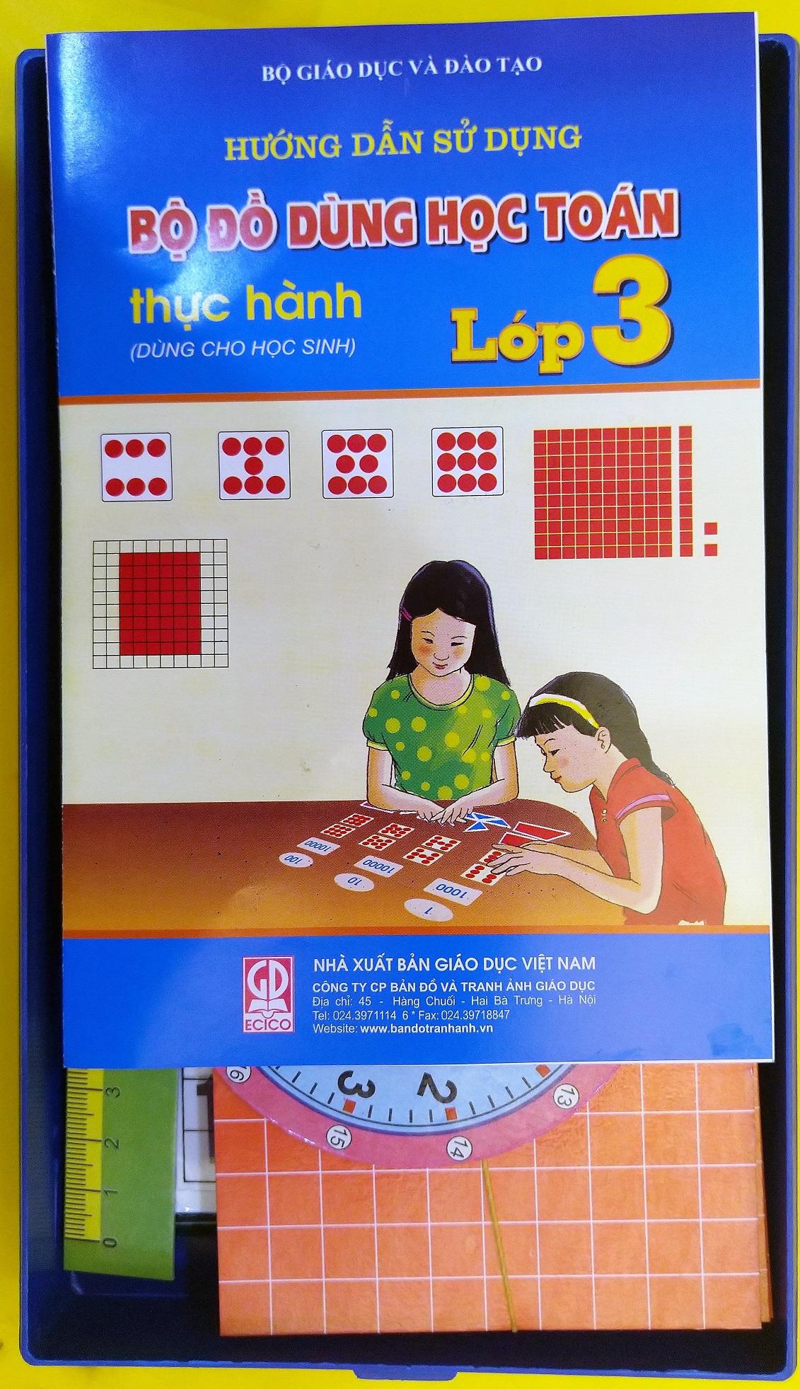 Bộ đồ dùng Toán cho học sinh lớp 3