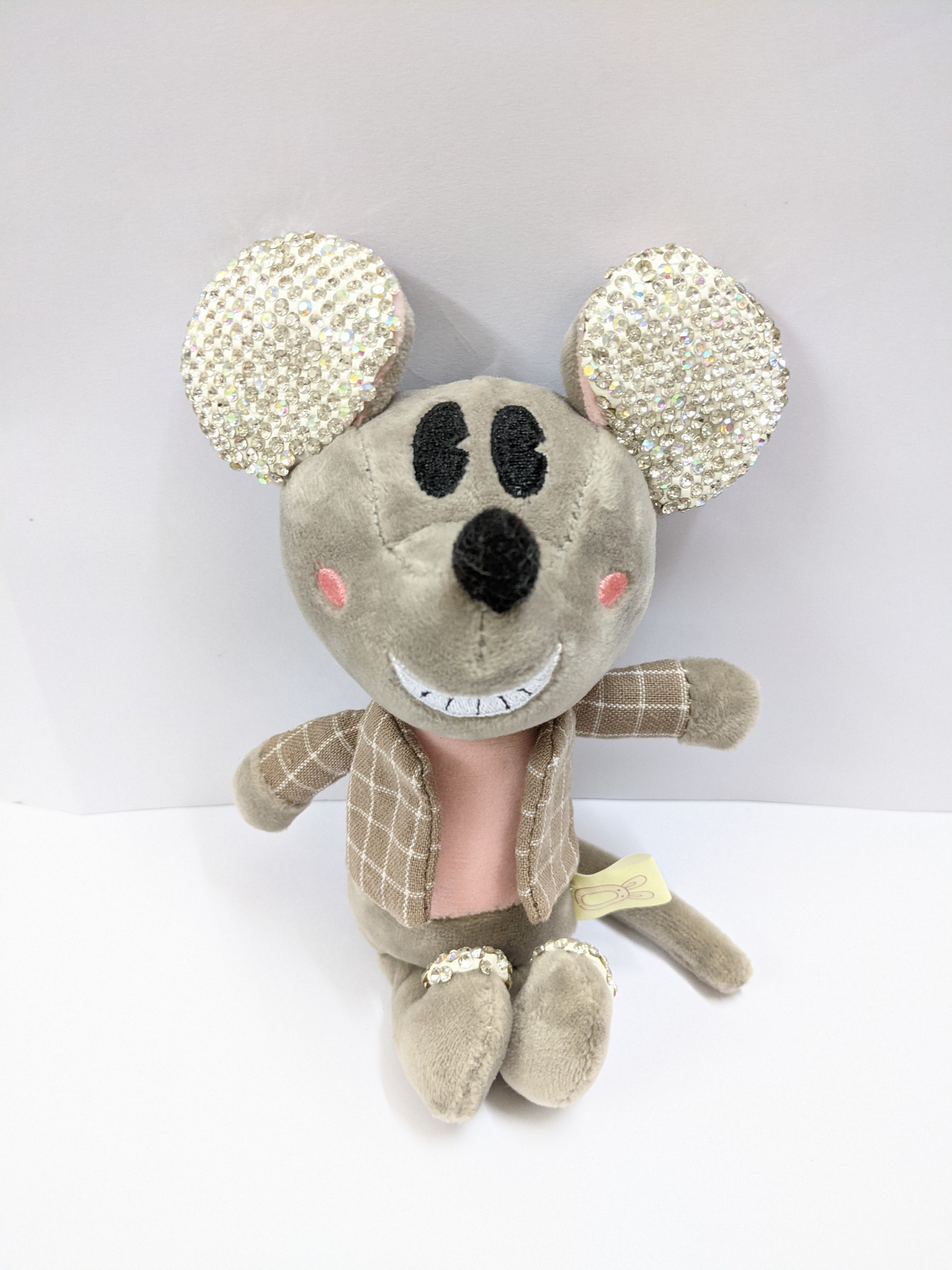 Móc Khóa Chuột Mickey Đính Đá