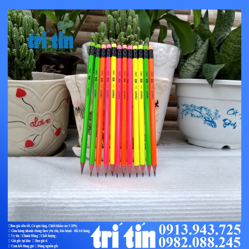 Bút chì gỗ  - Deli Neon (Cây)