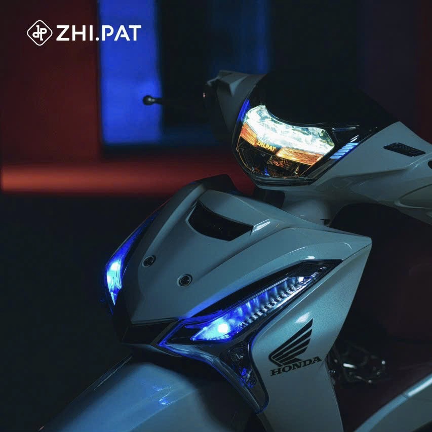 Pha Đèn Zhipat 2 tầng Future Led (2020-2023) - pha led zhi.pat - đèn led xe máy