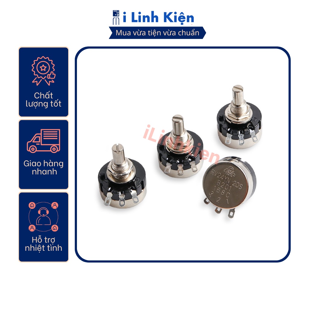 Chiết áp đơn 10K TOCOS RV24YN 20S B103