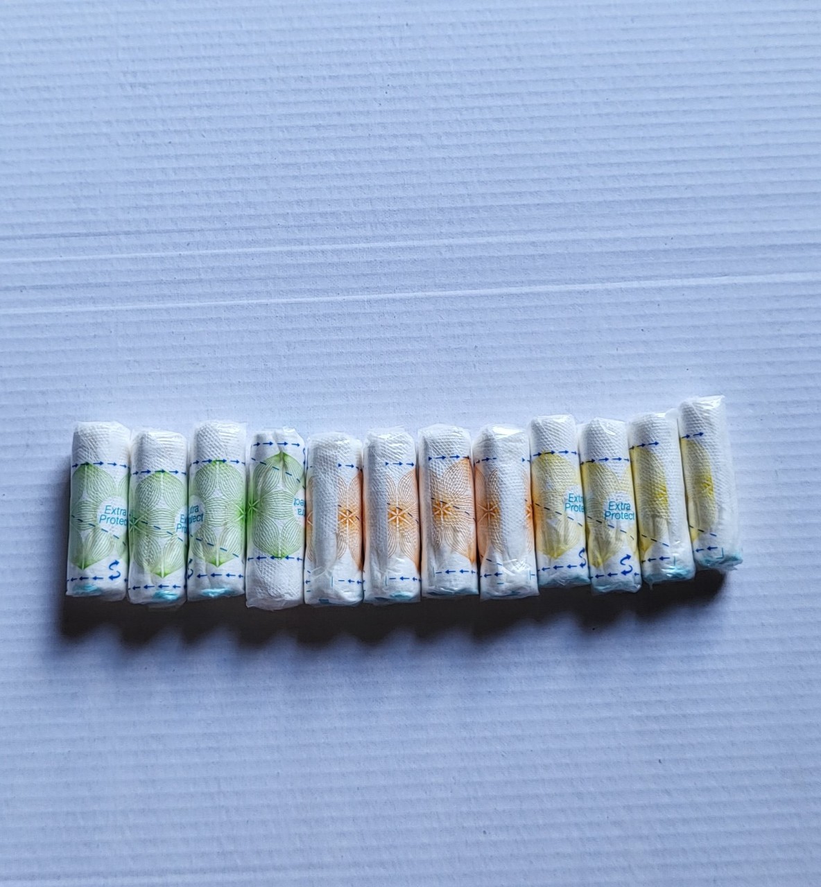 Túi 12 tampon ( ba kích cỡ )