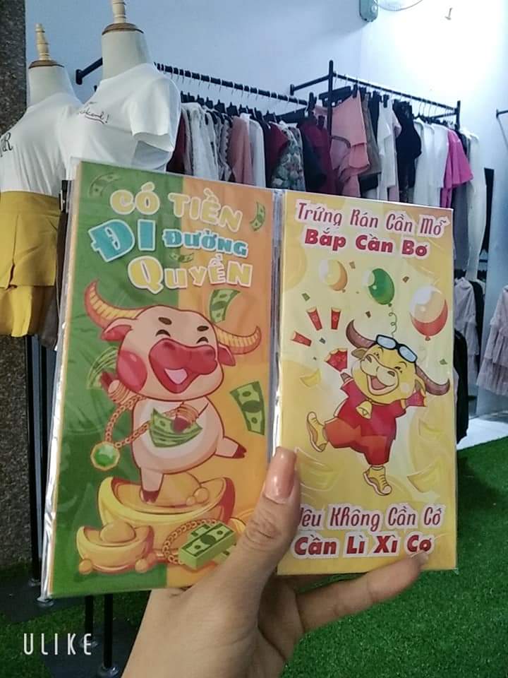 BAO LÌ XÌ NHIỀU MẪU HÓT