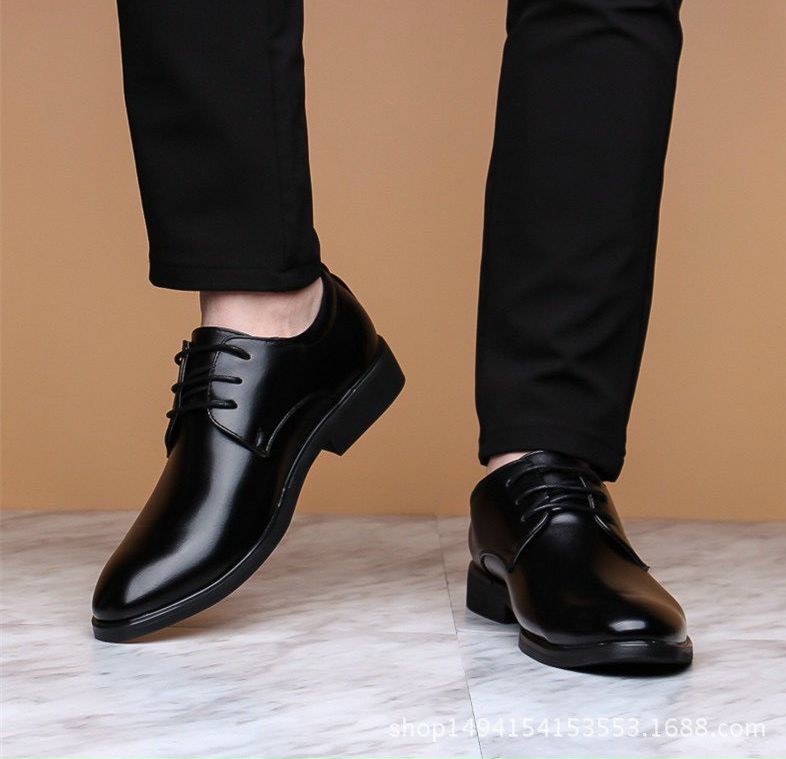 Giày tây nam cột dây