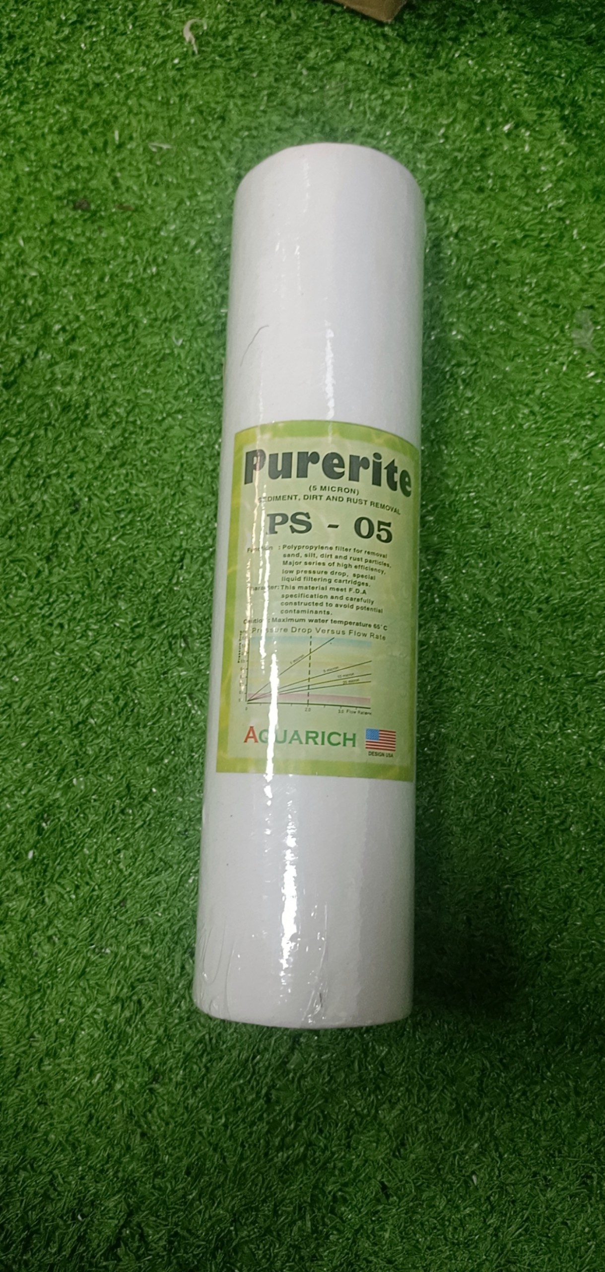 Combo 5 Lõi lọc thô PP 10in - kích thước 5 micron