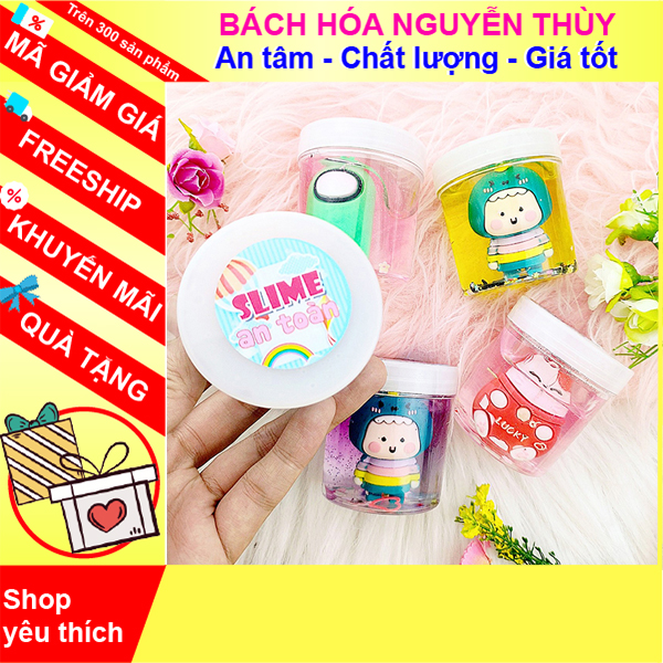 Hủ slime trụ hoạt hình dễ thương giá rẻ FREESHIP - Nguyễn Thùy Store