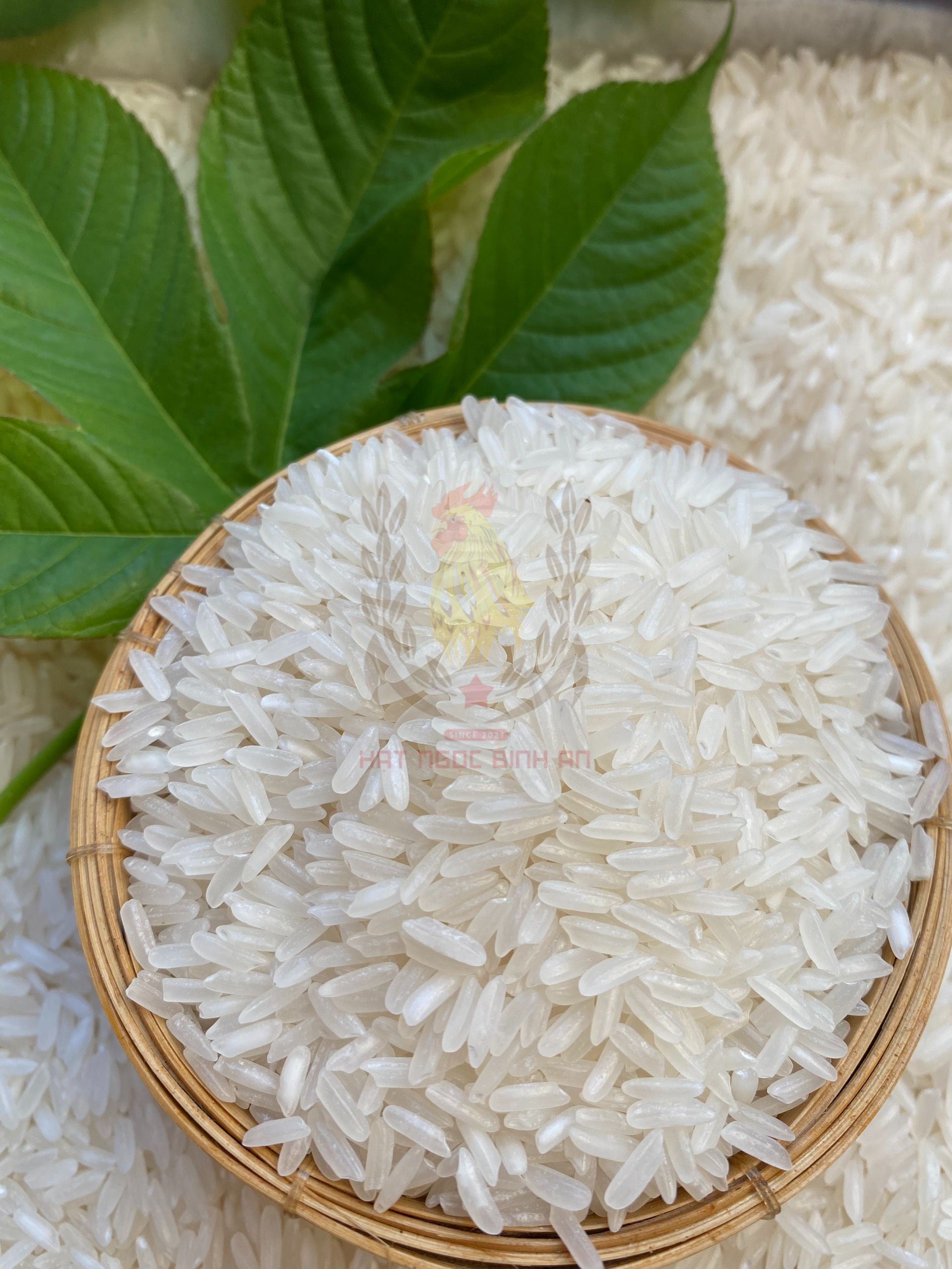 Gạo Đài Thơm Bao 10kg Dẻo Nhẹ Ngọt Cơm