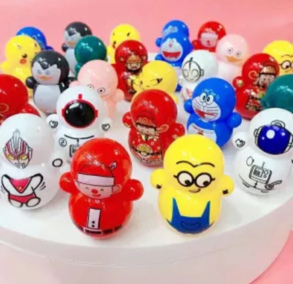 Lật đật mini, đồ chơi lật đật mini doraemon cho bé cute dễ thương giá rẻ