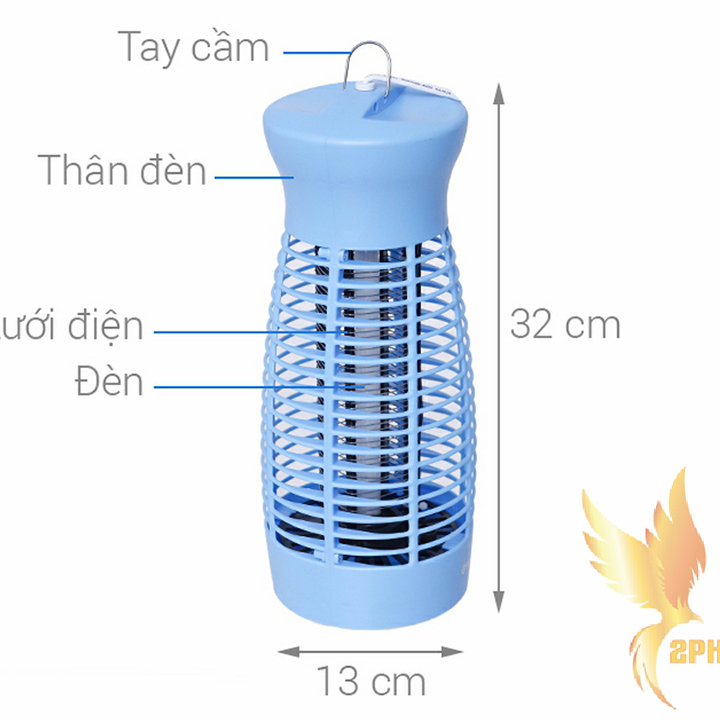 [HCM]Đèn Diệt Muỗi Comet CM069 - Hàng Chính Hãng