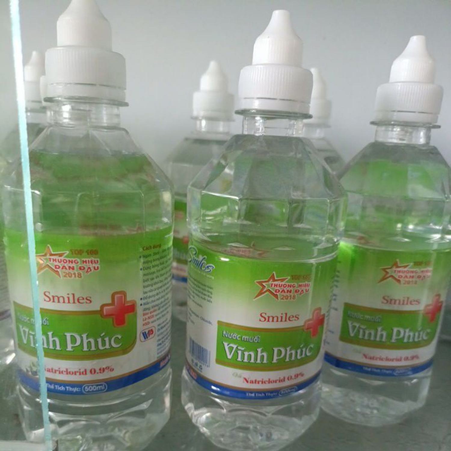 Nước muối sinh lý,nước muối súc miệng 500ml