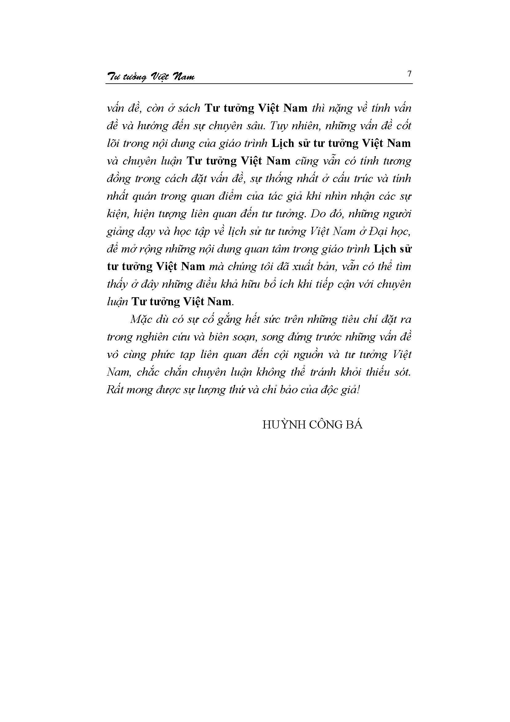 Tư Tưởng Việt Nam