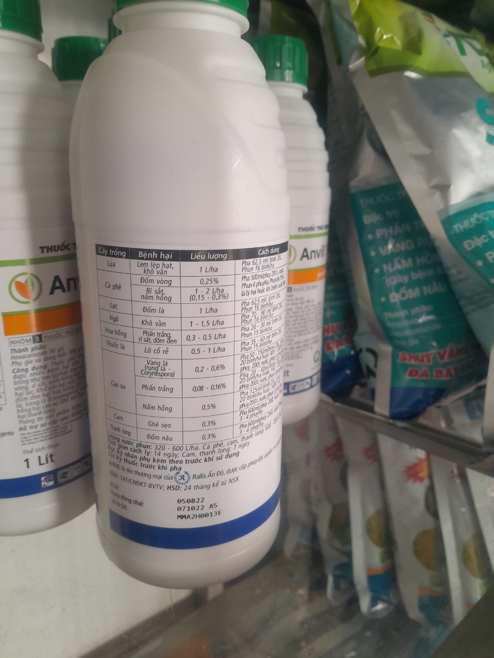 THUỐC TRỪ BỆNH ANVIL SYNGENTA 5SC