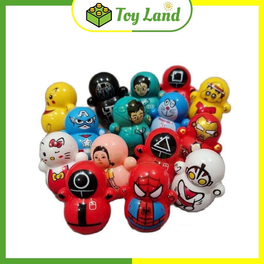 Đồ Chơi Lật Đật Mini Doraemon Phi Hành Gia Hello Kitty Cho Bé Cute Dễ Thương