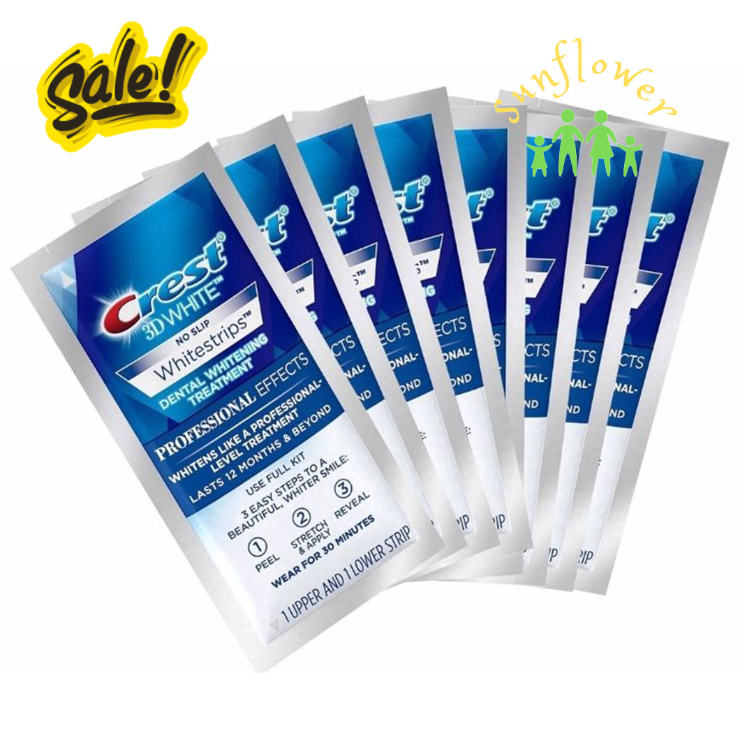 Miếng dán trắng răng Crest 3D White Whitestrips