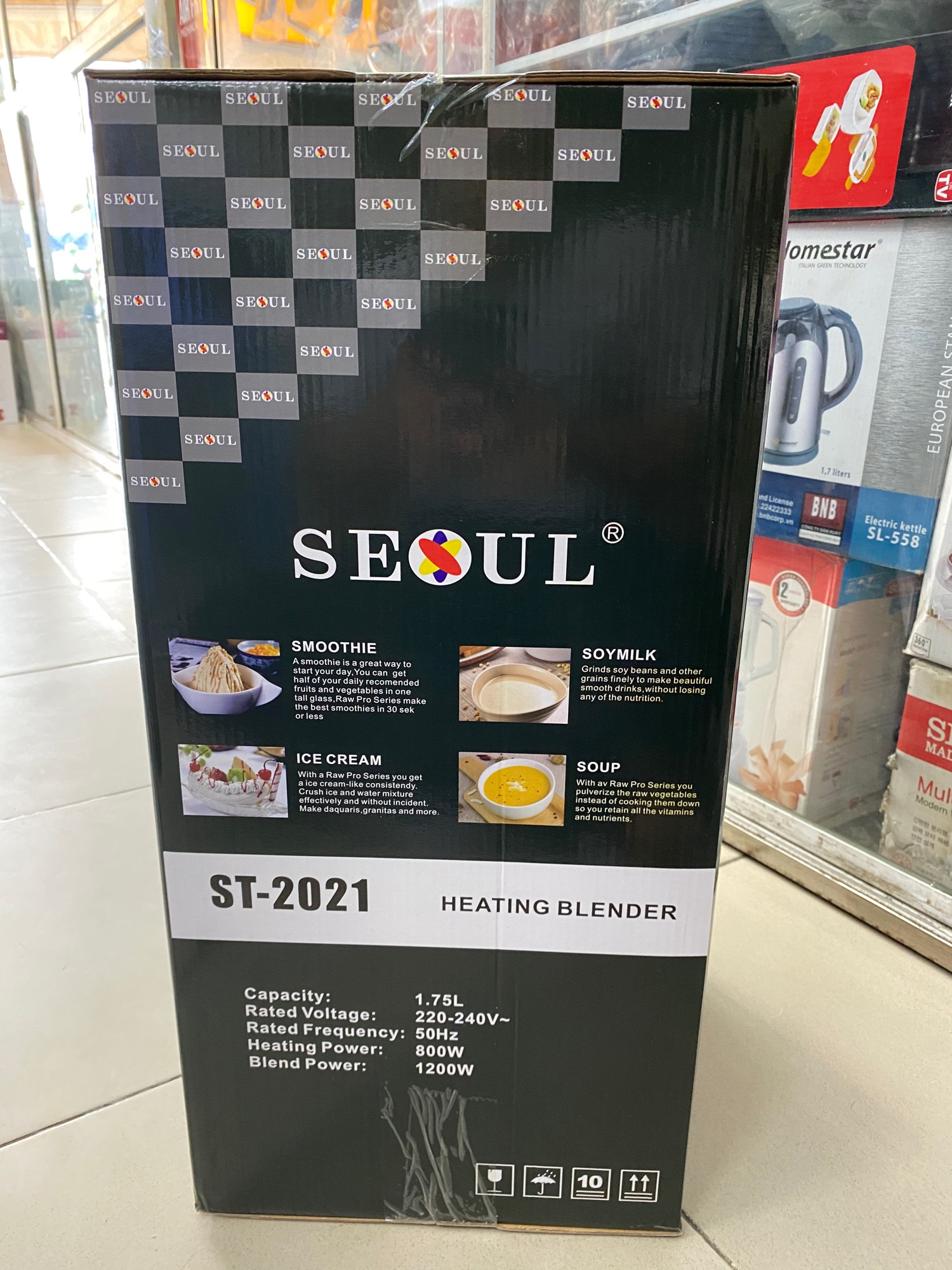 [HCM]Máy làm sữa hạt SEOUL 2021