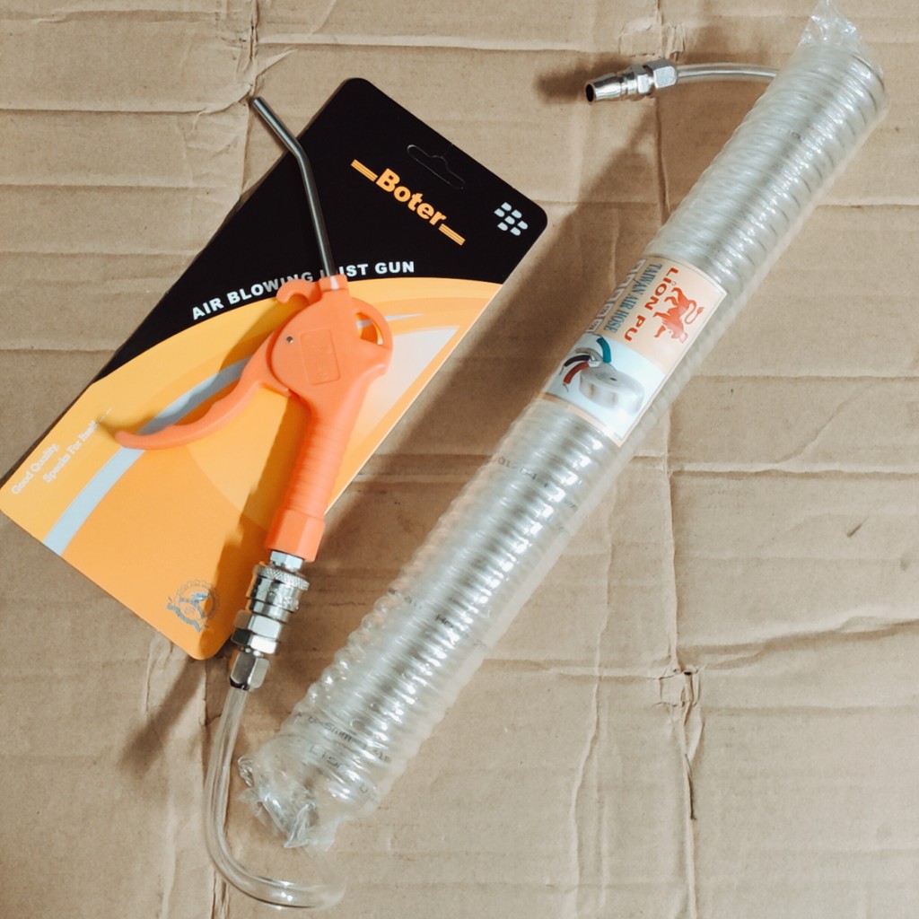 COMBO Dây Xoắn Hơi 9m và Sung xì khô-