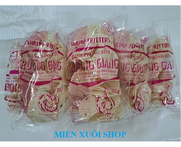 Bánh phòng tôm sa dec 200g - SHRIMP FRITTERS
