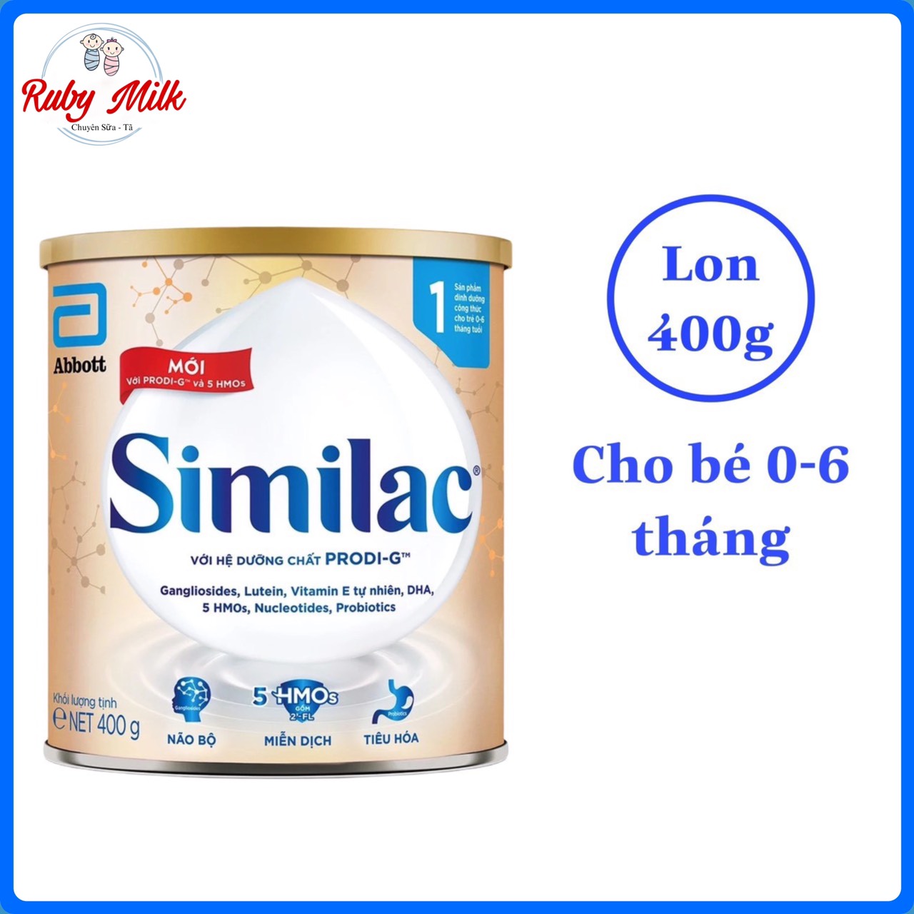 Sữa bột similac 5g số 1 400g